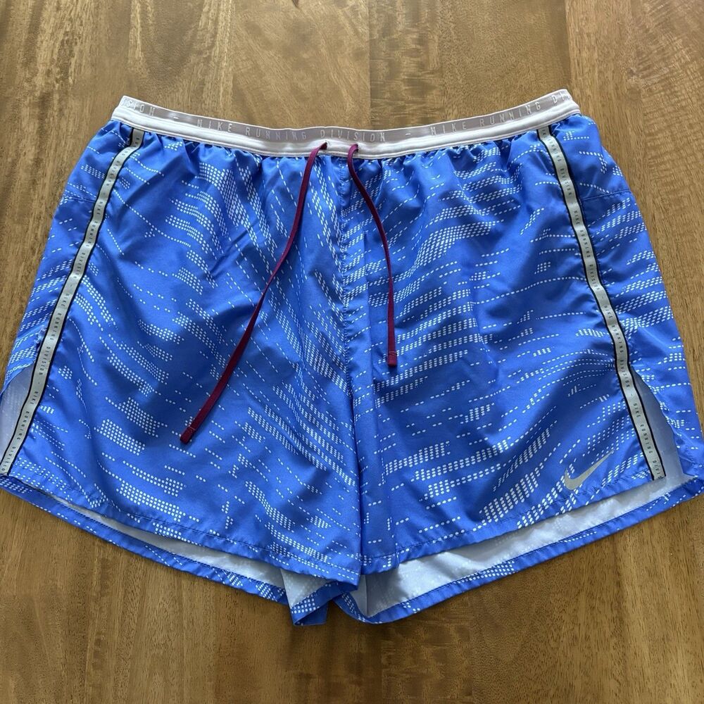 Nike Dri-FIT Run Division Stride Running Shorts Mens Size 2XL DM4767 Blue